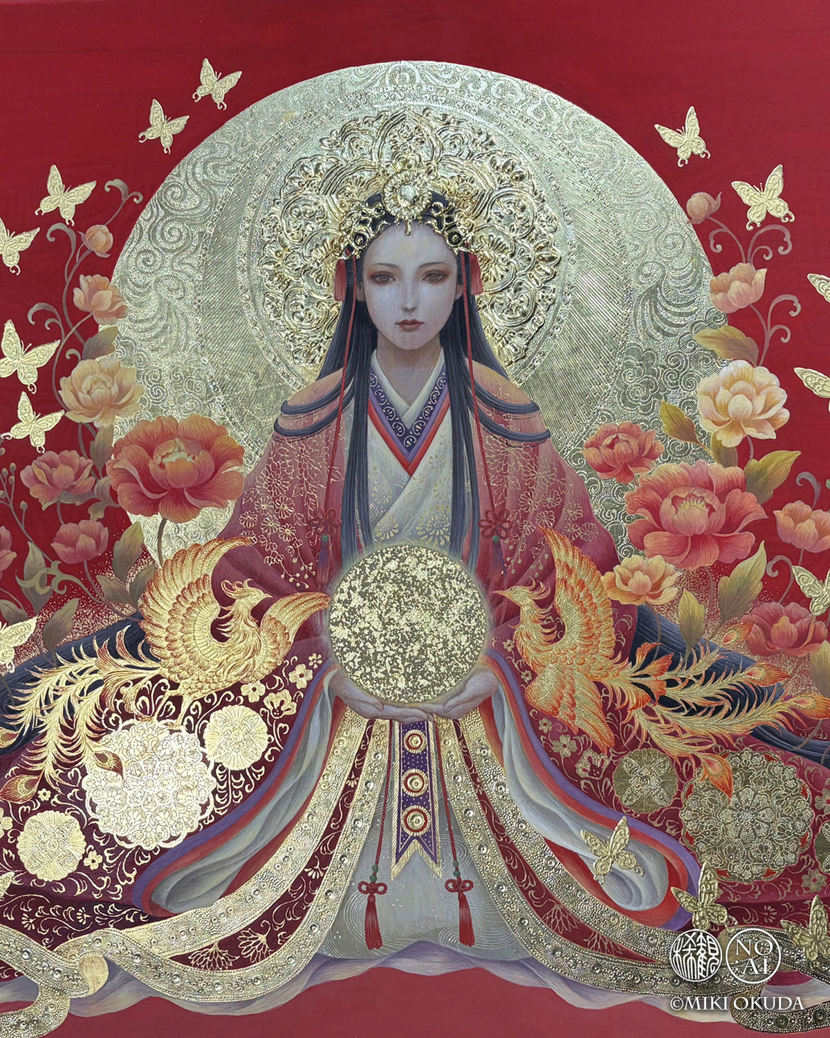 天照大神 ~陽光の庭~|2026年個展出品作品