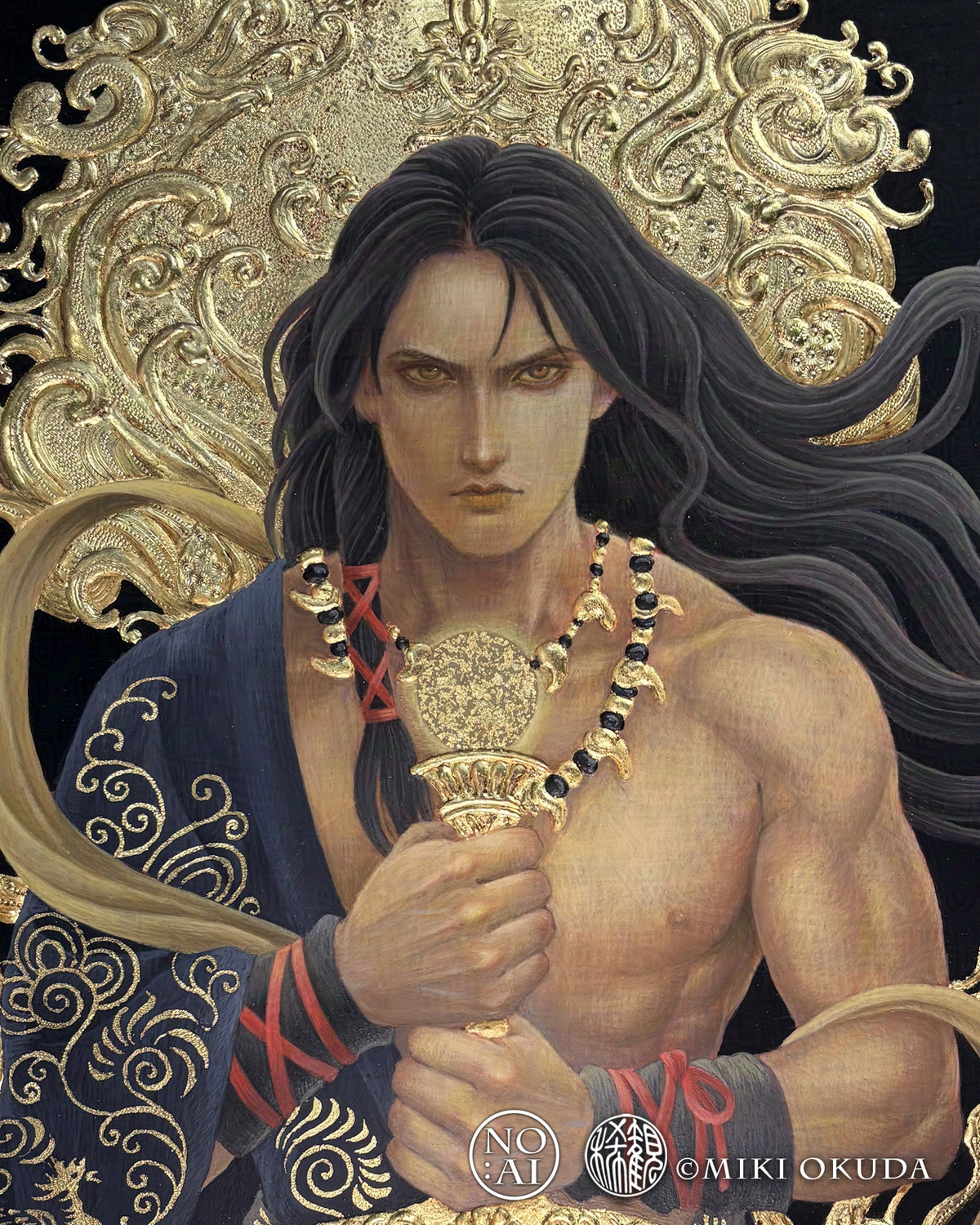 須佐之男命 ~荒魂~|2026年個展出品作品