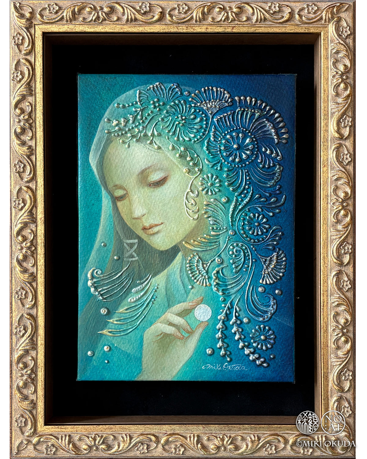 瀬織津姫 ~蒼露~|アクリル原画