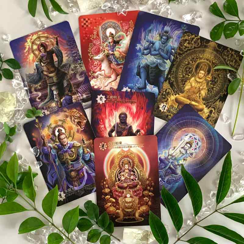 【オラクルカード】日本の密教カード││スピリチュアル│大日如来、観音菩薩、明王、44尊の仏様からのメッセージ