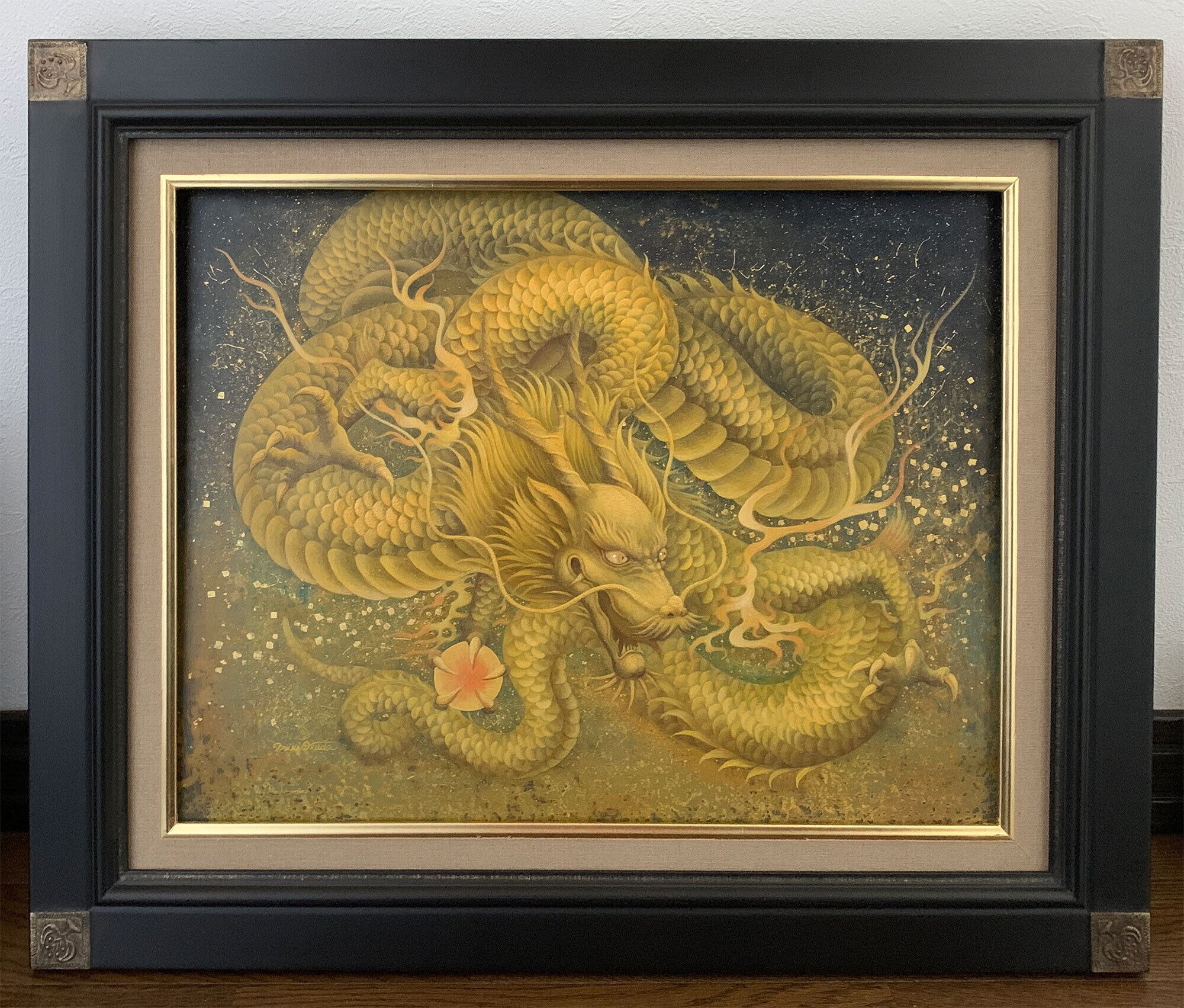 【原画・一点限り】光稀龍~金~