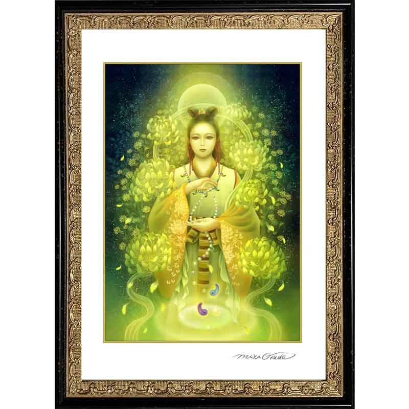 菊理媛尊(くくりひめ)ジクレー版画