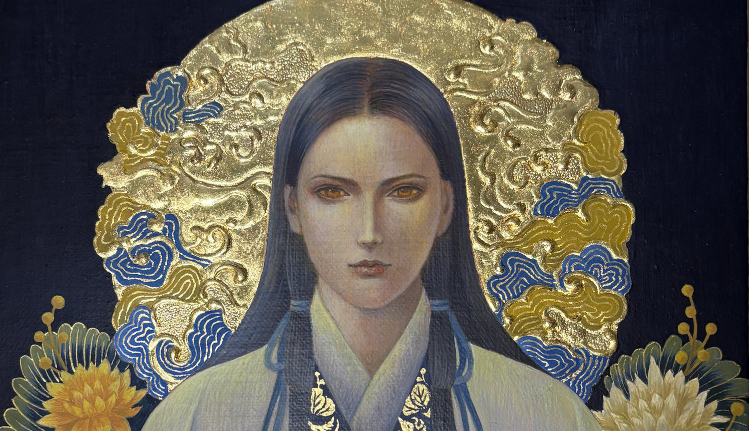 【後編】テンペラで描く神仏──西洋と日本の祈りをつなぐ