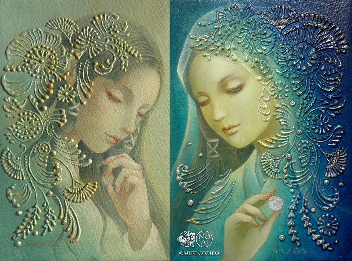 瀬織津姫「白露・蒼露」連作