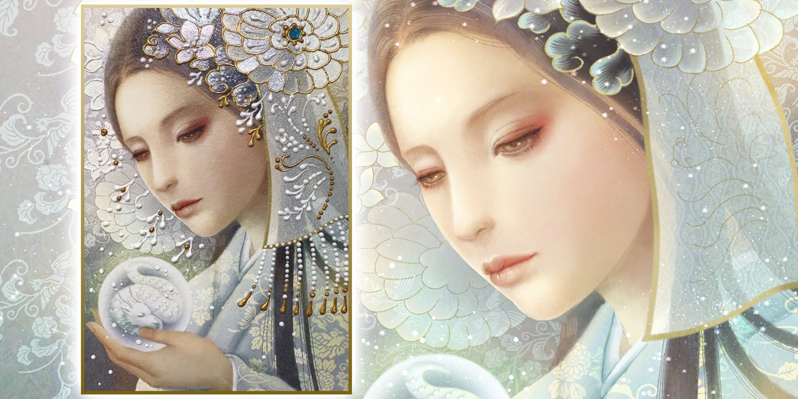 癒しの神仏画・観稀舎（みきしゃ）｜画家・奥田みきの絵画通販ショップ