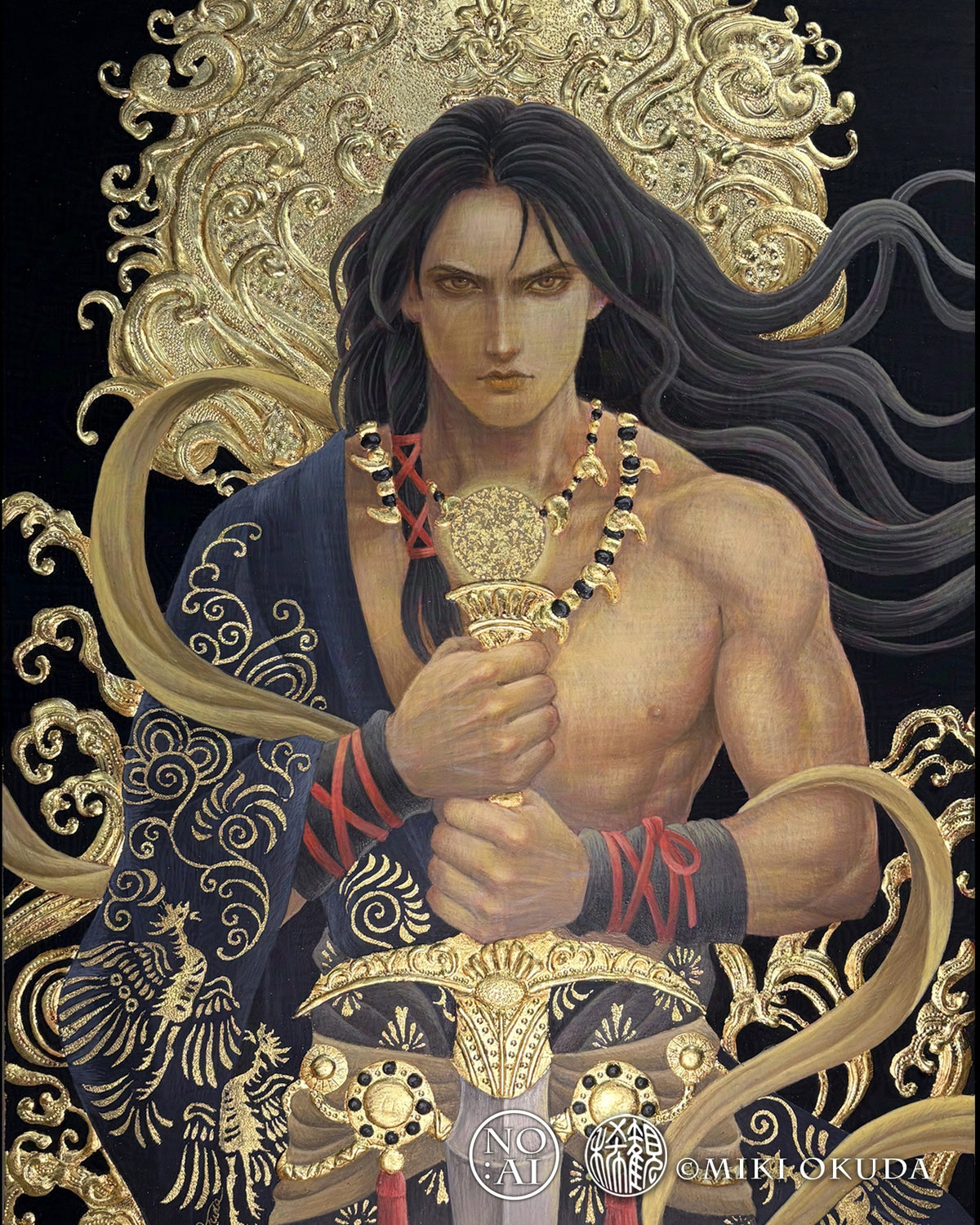 須佐之男命 ～荒魂～｜2026年個展出品作品