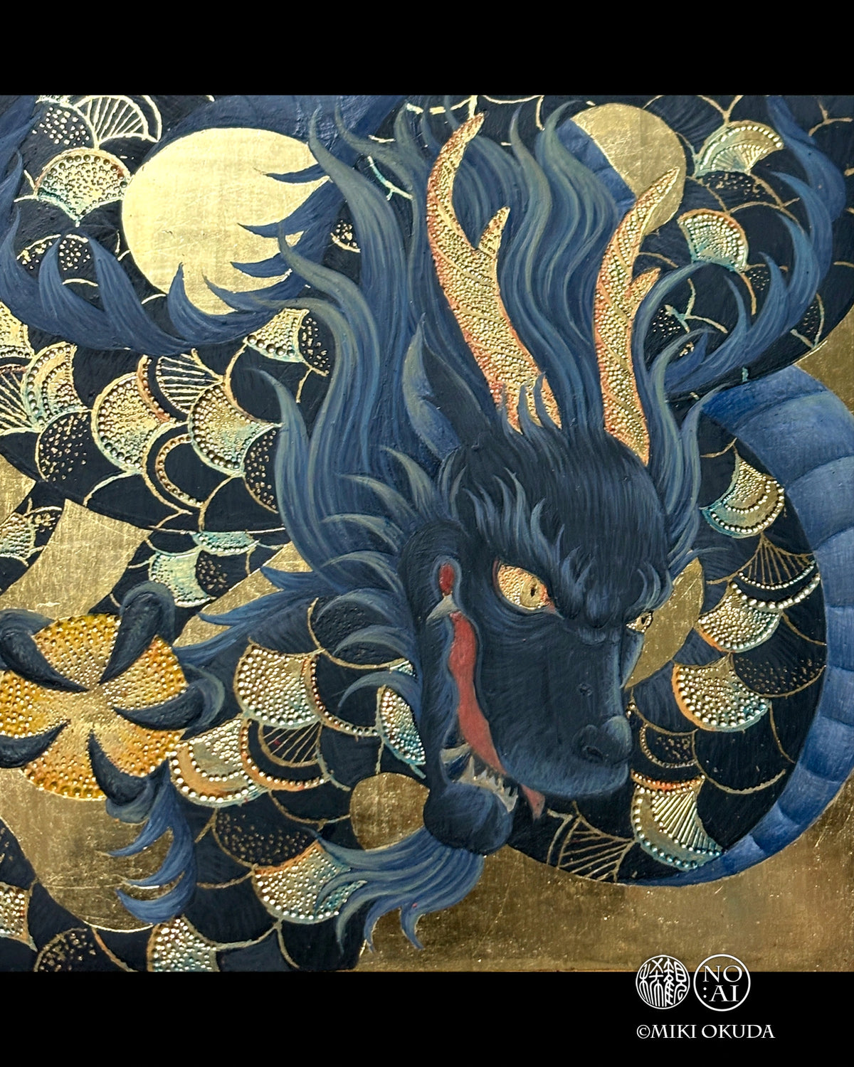 黒龍 ～玄光～｜2026年個展出品作品