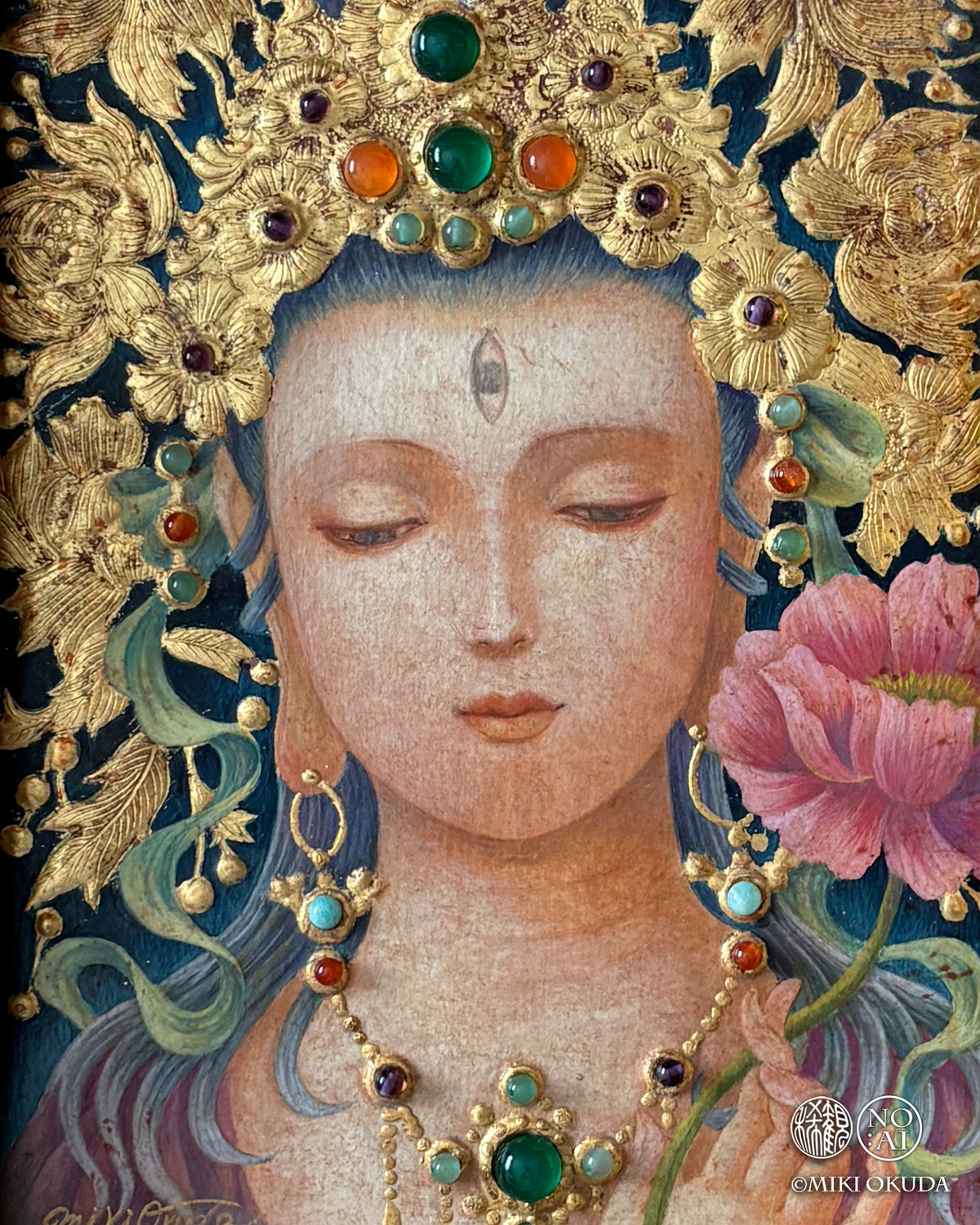ターラ菩薩 ～慈華～｜2026年個展出品作品