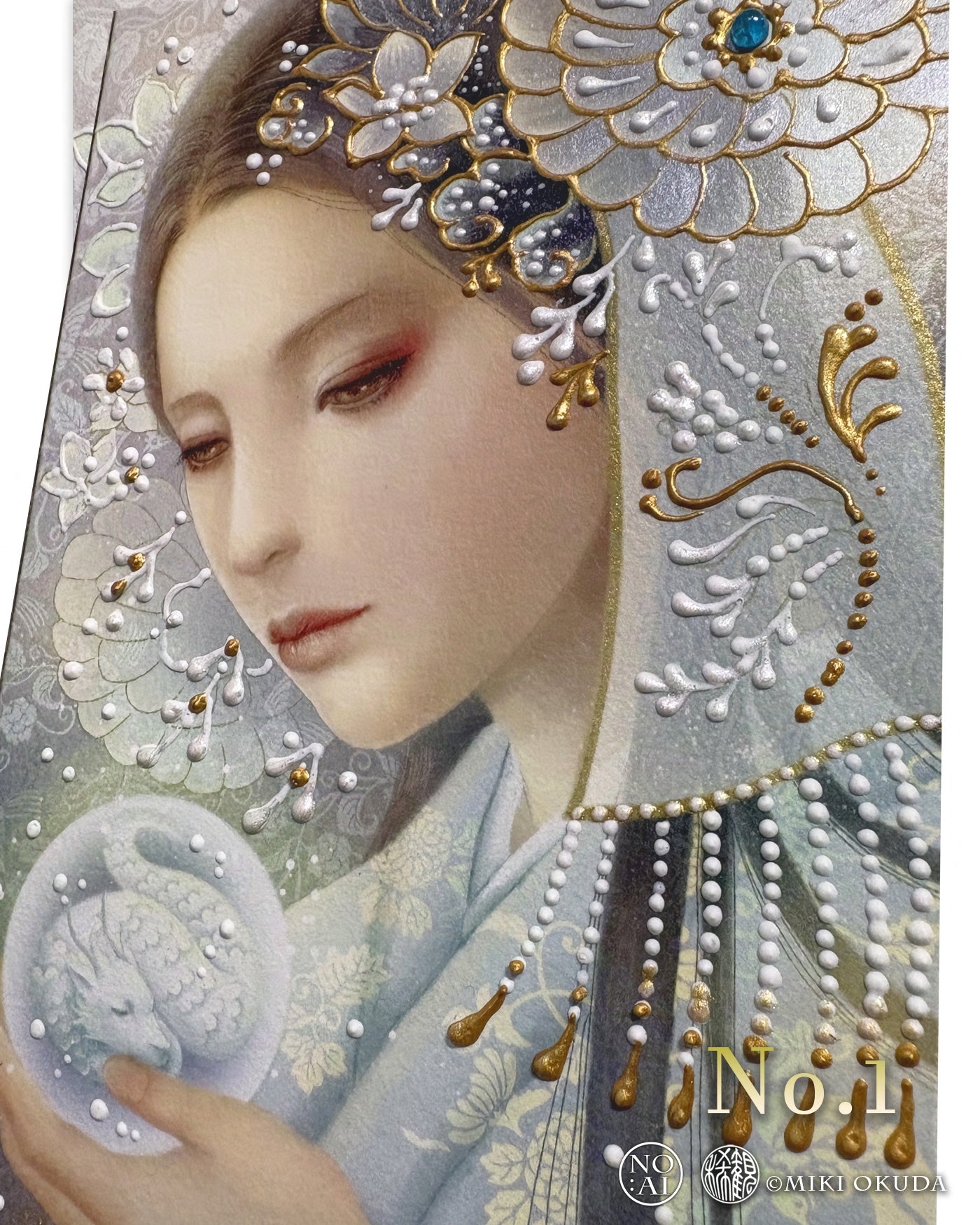 初回3点完売 ｜瀬織津姫「目覚めの時」｜宝彩（一点仕上げ）