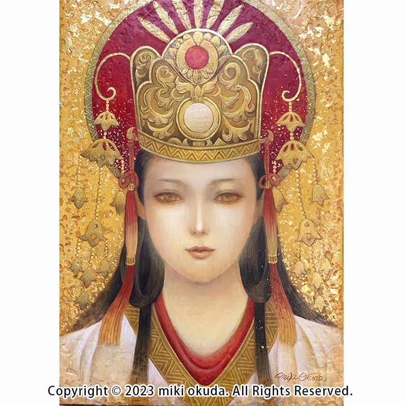 天照大神の絵画