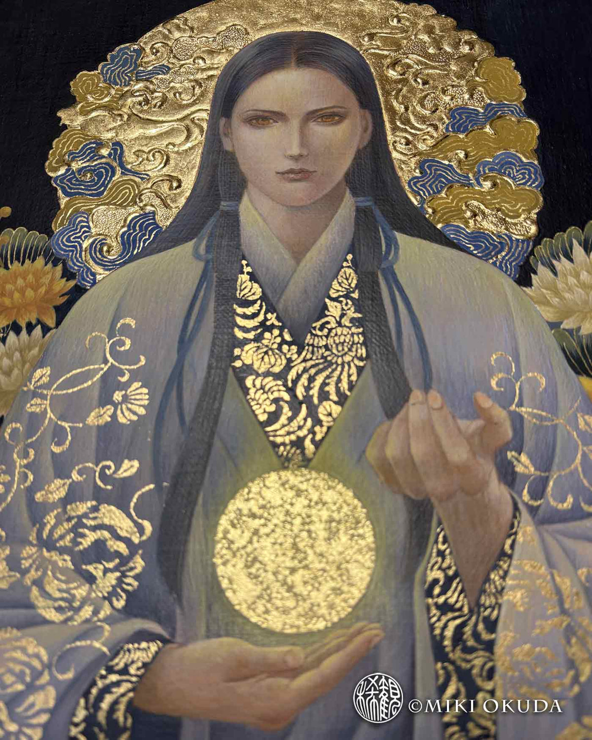月読尊 ～月華の庭～｜2026年個展出品作品