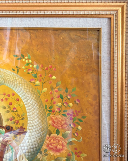 白蛇弁才天｜アクリル原画