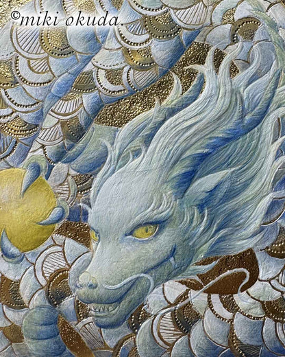 白龍 ～珠光～｜2026年個展出品作品