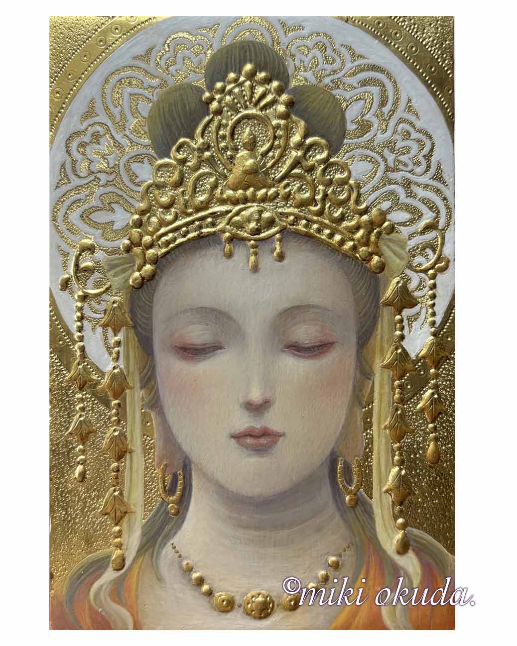 聖観音 ～慈光～｜2026年個展出品作品