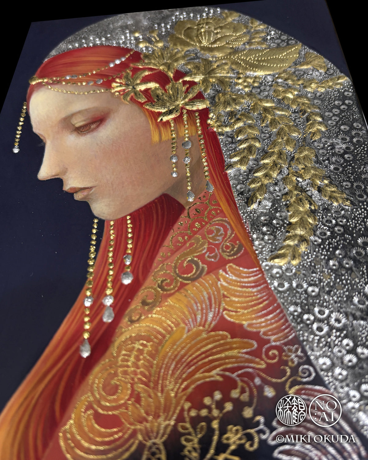 宇迦之御魂神 ～稲魂の光～｜2026年個展出品作品