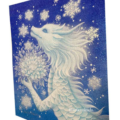 【原画一点限り】雪龍