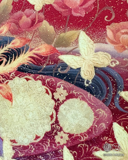 天照大神 ～陽光の庭～｜手彩色ジクレー版画「光稀」【11/30以降順次発送】