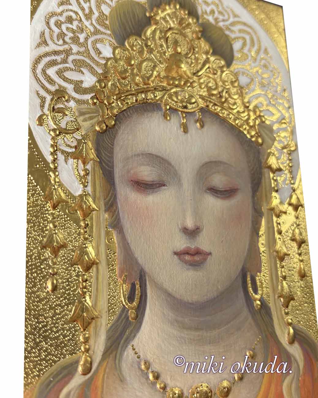 聖観音 ～慈光～｜2026年個展出品作品