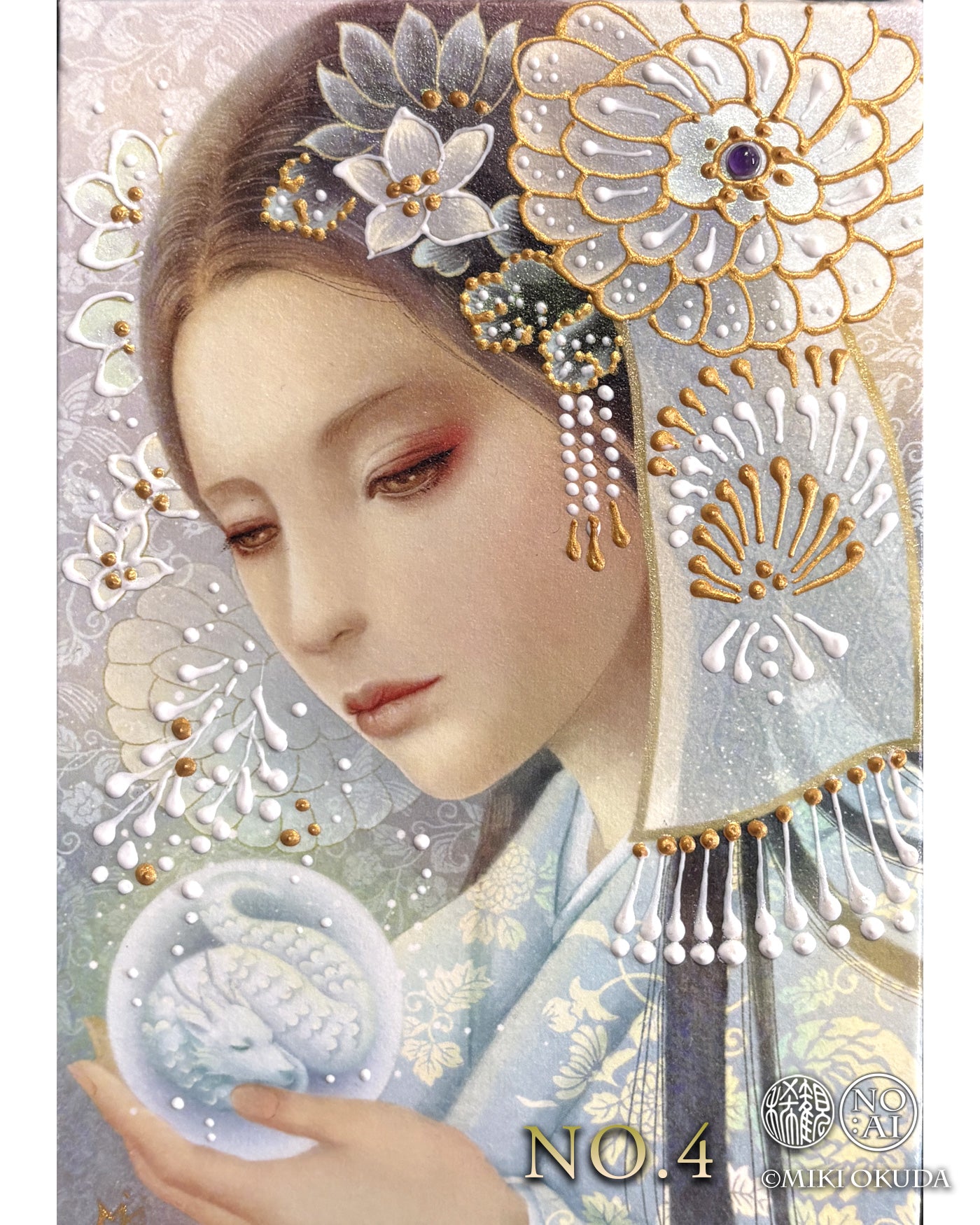 瀬織津姫「目覚めの時」｜宝彩（一点仕上げ）