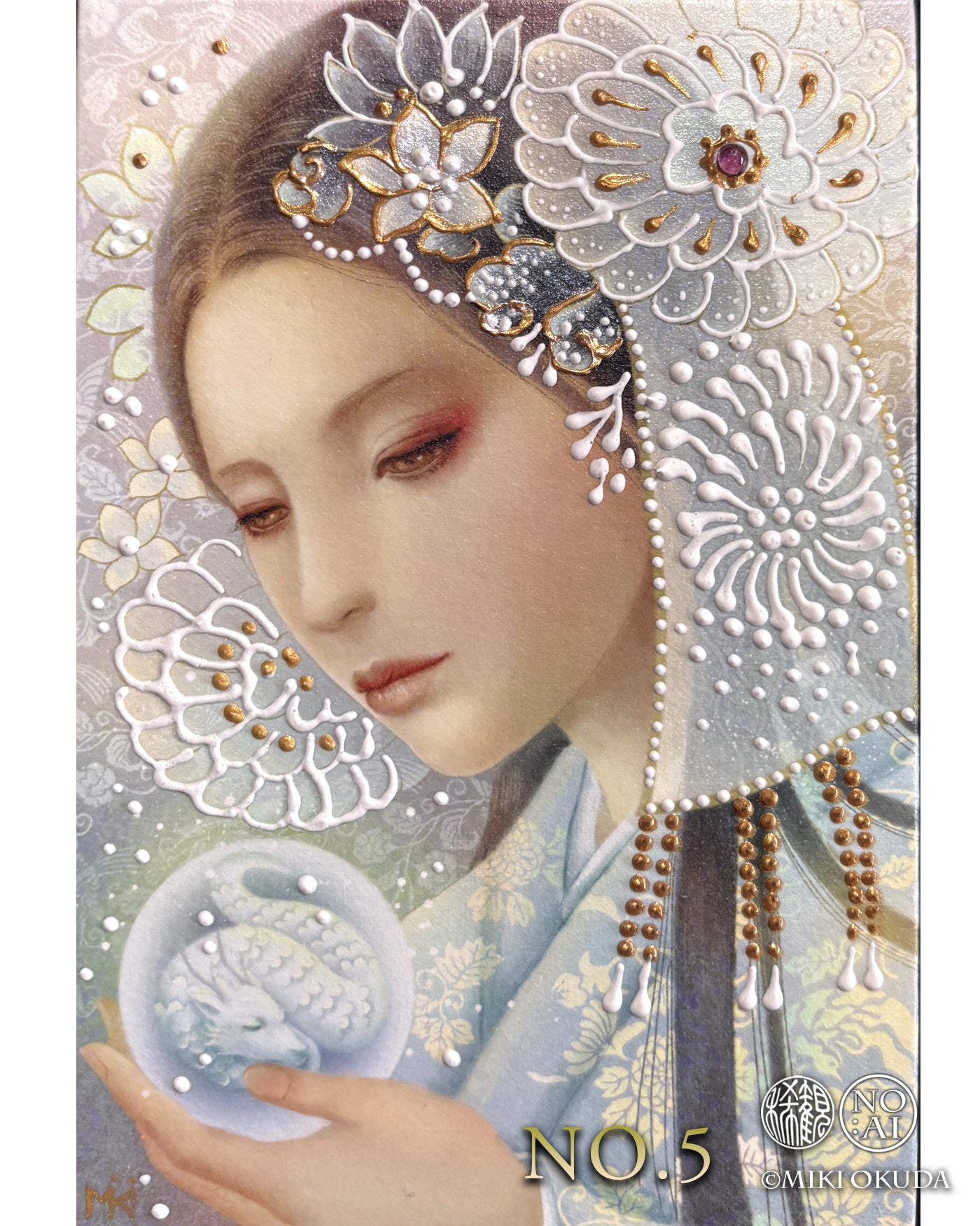 癒しの神仏画・観稀舎（みきしゃ）｜画家・奥田みきの絵画通販ショップ
