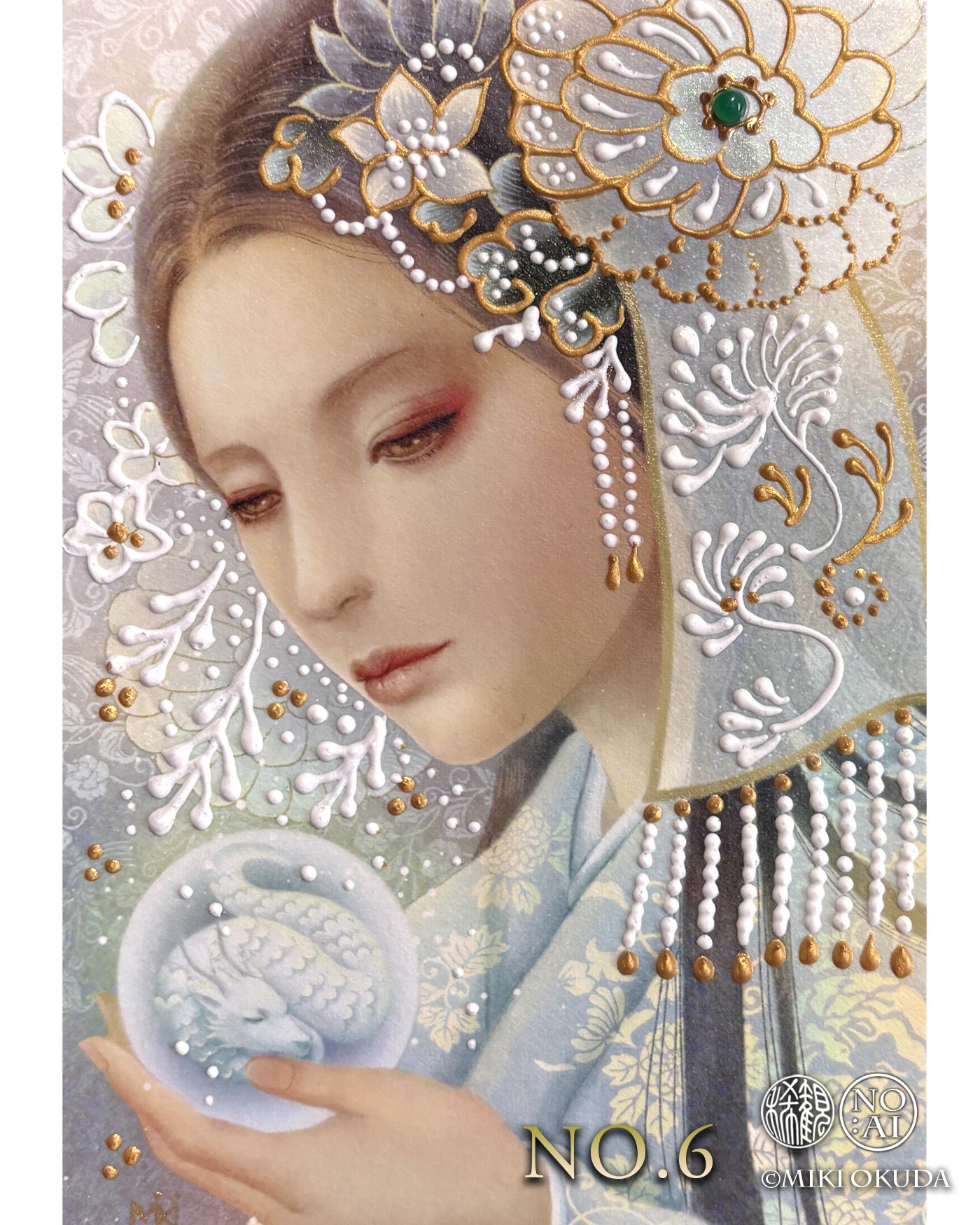 瀬織津姫「目覚めの時」｜宝彩（一点仕上げ）