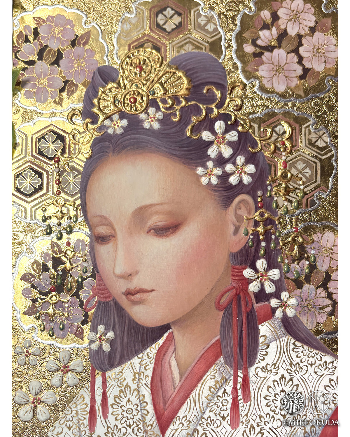 木花咲耶姫 ～花の庭～｜2026年個展出品作品