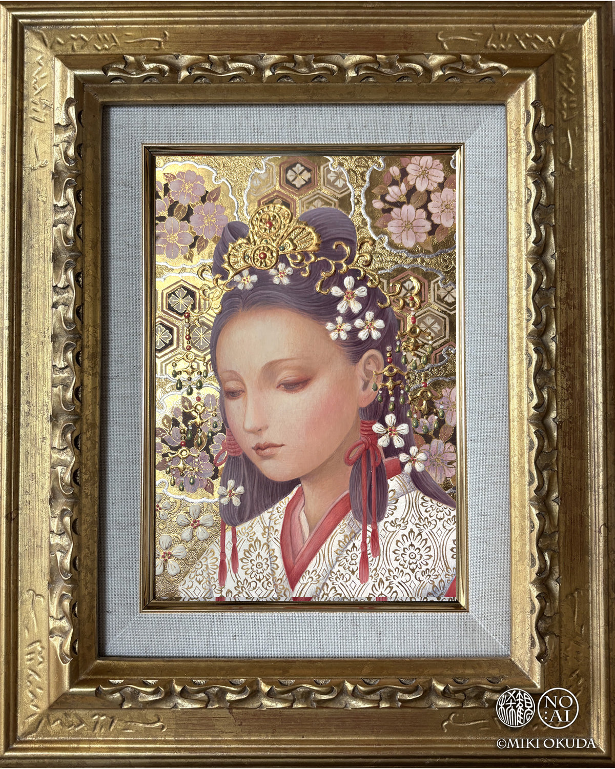 木花咲耶姫 ～花の庭～｜2026年個展出品作品