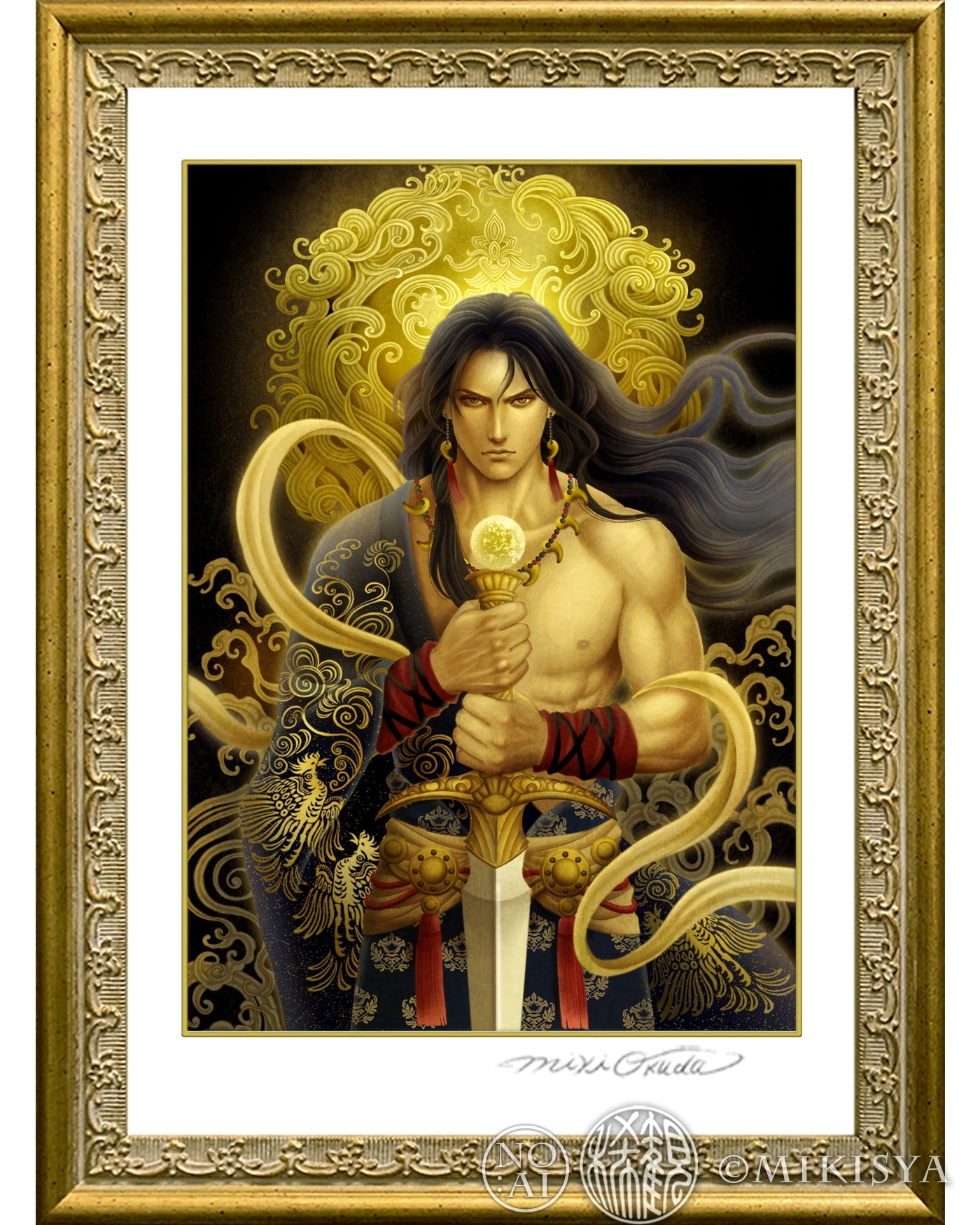 癒しの神仏画・観稀舎（みきしゃ）｜画家・奥田みきの絵画通販ショップ