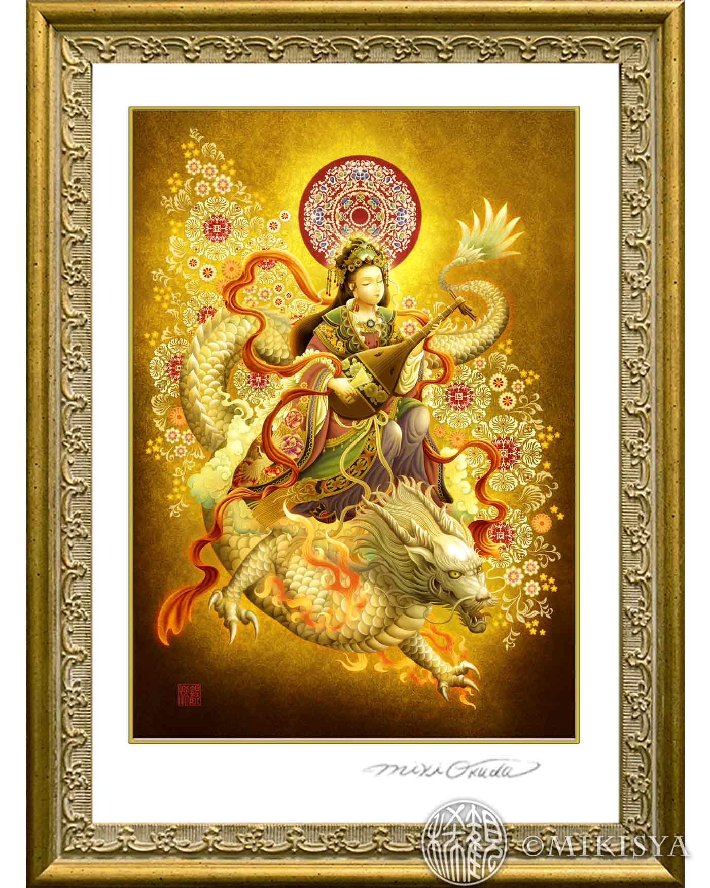 癒しの神仏画・観稀舎（みきしゃ）｜画家・奥田みきの絵画通販ショップ