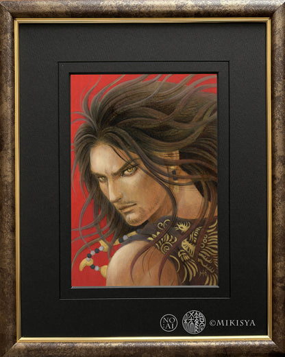 須佐之男命〈凪ぐ荒魂〉｜アクリル原画（130×182mm）