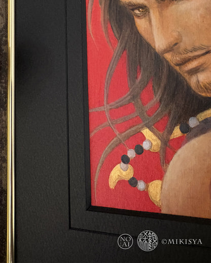 須佐之男命〈凪ぐ荒魂〉｜アクリル原画（130×182mm）