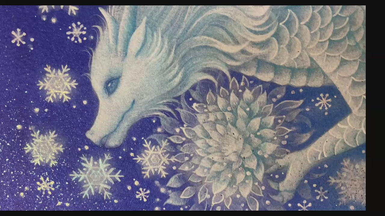 【原画一点限り】雪龍