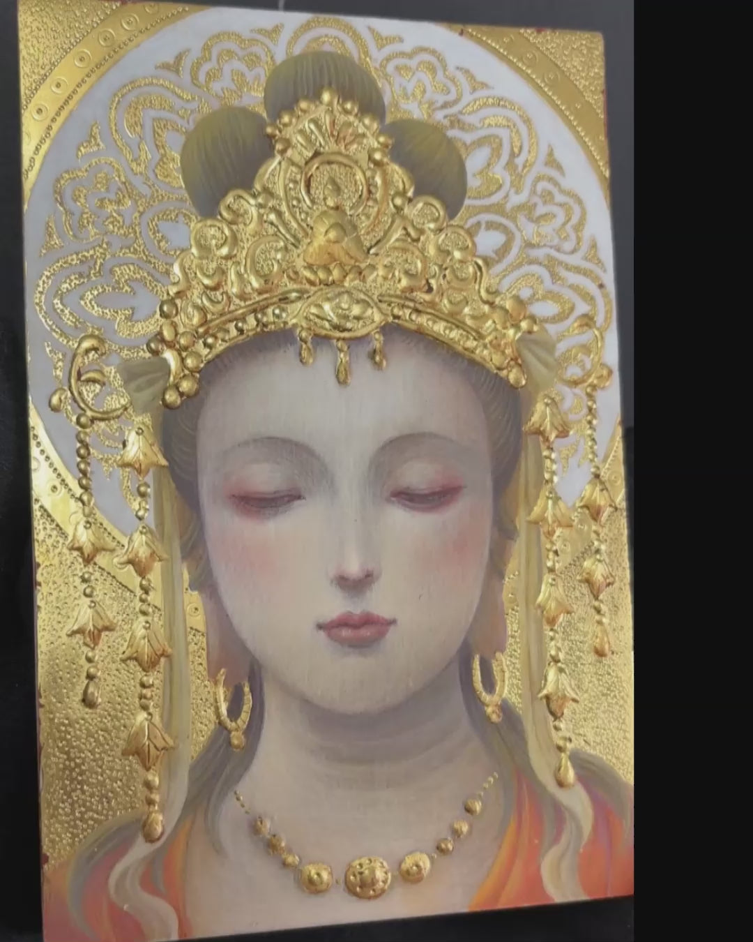 聖観音 ～慈光～｜2026年個展出品作品