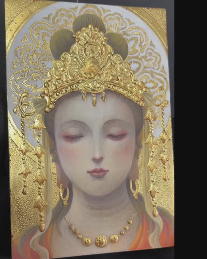 聖観音 ～慈光～｜2026年個展出品作品