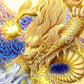 金龍・銀龍 龍神様 かっこいい龍のイラスト ジクレー版画 スピリチュアル SS～Mサイズ