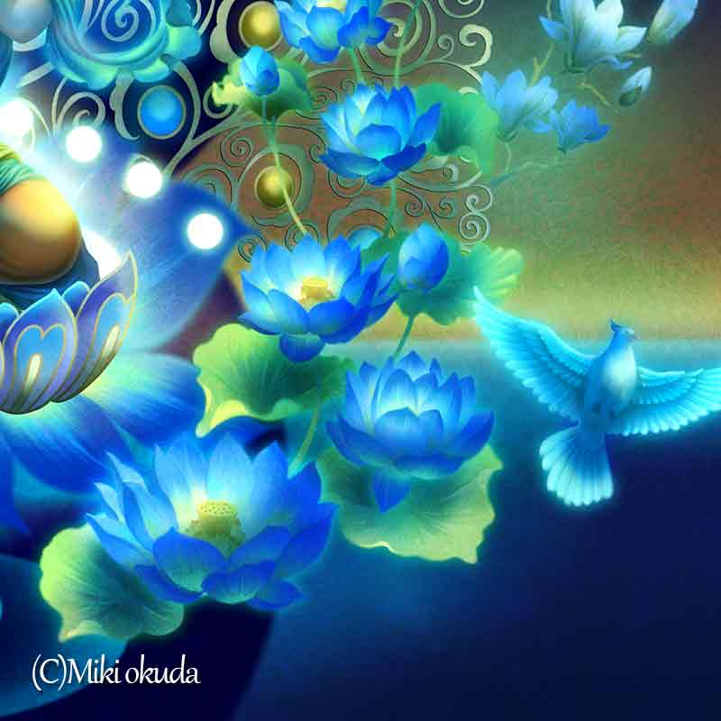 ターラ菩薩 ホワイトターラ 開運絵 仏画 ジクレー版画 スピリチュアル SS～Mサイズ