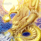 金龍神・銀龍神 龍神様 かっこいい龍のイラスト ジクレー版画 スピリチュアル 大判サイズ
