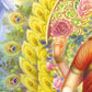 サラスヴァティ　ヒンドゥー教の女神 　開運絵 　ジクレー版画 　スピリチュア　ル SS～Mサイズ