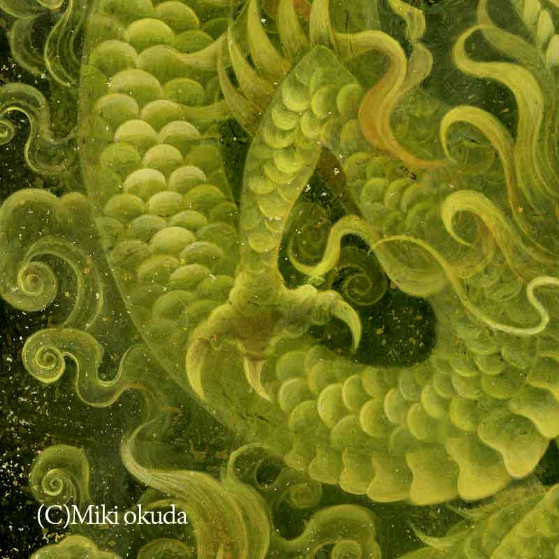 【原画・一点限り】金龍・黄金色の波動│スピリチュアル│龍神