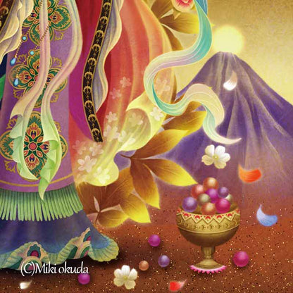 吉祥天 開運絵 仏画 ジクレー版画 スピリチュアル SS～Mサイズ