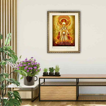 天照大御神 開運絵 ジクレー版画 スピリチュアル SS～Mサイズ