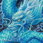 青龍神(通常版） 龍神様 かっこいい龍のイラスト 開運絵  ジクレー版画  スピリチュアル SS～Sサイズ