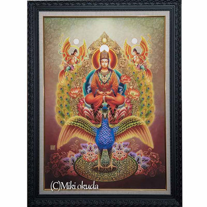 弁財天 天照大神 千手観音菩薩など【迫力の大判サイズ・カスタマイズジクレー版画】